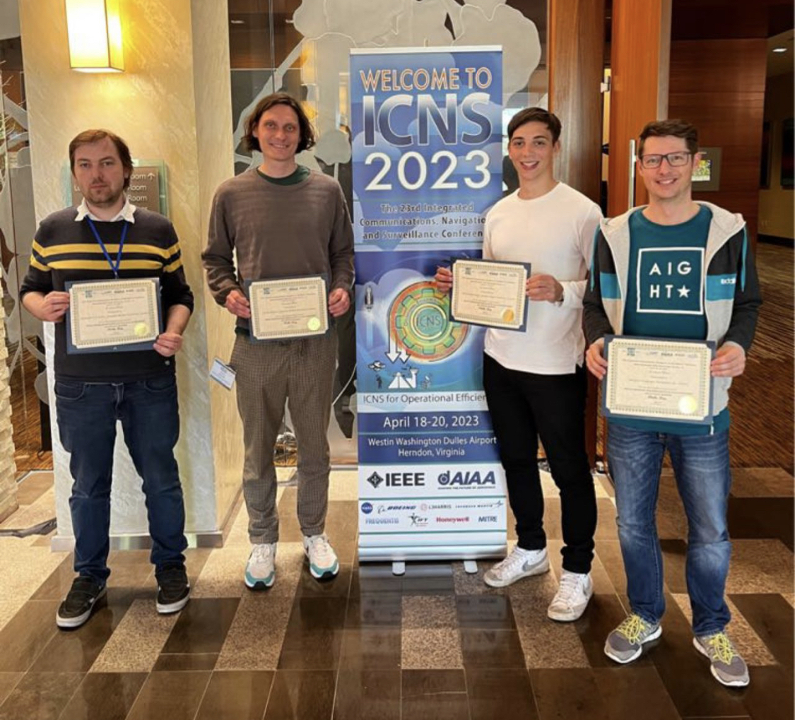 Best Student Paper Award bei ICNS 2023